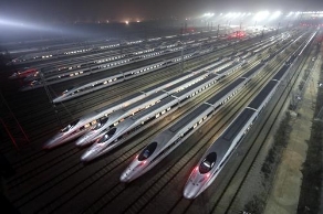 中国高速列车项目通过验收：时速350公里