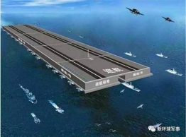 中国岛级航空母港：战力超美11艘航母！