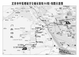 北京中低速磁浮列车明年载客最高速80公里
