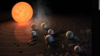 NASA发现7颗地球大小系外行星，还有水！