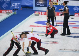 冬奥落选赛：中国女子冰壶已豪取三连胜