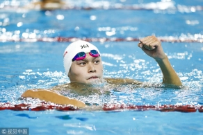 中国游泳队蓄势待发 自信看待亚运中日对抗