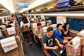 国庆铁路旅客运输 预发送1.29亿人次