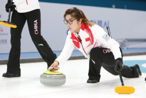 亚太冰壶赛：中国女队第2 半决赛将战韩国