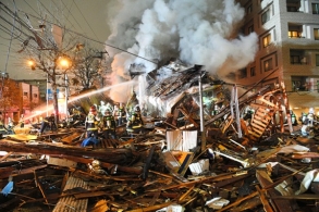 日本北海道札幌一餐饮店爆炸导致42人受伤