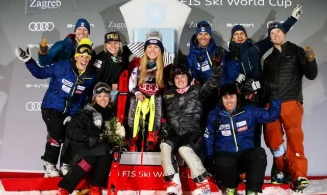 高山滑雪世界杯：美国希弗林赛季获第九冠