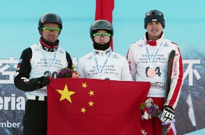 自由式滑雪空中技巧第二站 中国2金1银3铜