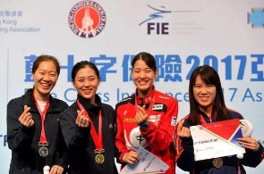 亚洲击剑锦标赛个人赛 中国队摘一金四铜