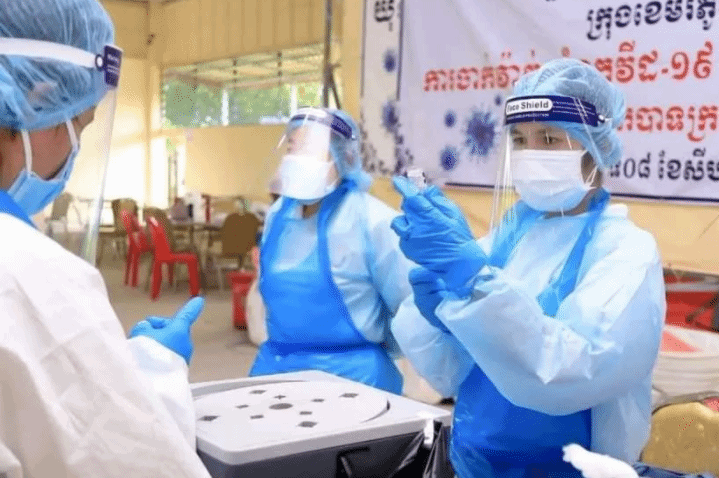 柬埔寨金边将启动全面接种“第三针”新冠疫苗