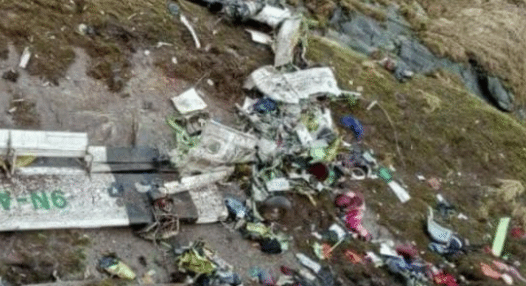 尼泊尔失联飞机已坠毁 机上22人全部遇难