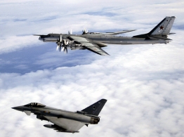 英国防部证实曾出动战斗机跟踪俄战略轰炸机