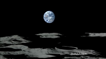 日本公布“月亮女神”卫星所拍高清晰地球图像