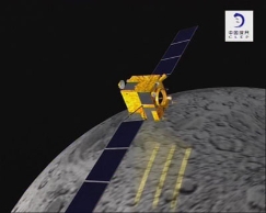 嫦娥一号建立对月探测模式 部分设备已打开