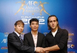 郑智入围2012年亚洲足球先生最终三人候选名单