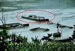 汶川地震被淹场镇重现
