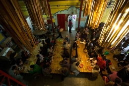 阿根廷贫民窟的“免费食堂”