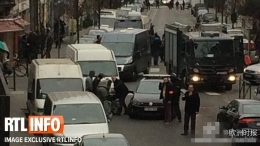 巴黎恐袭嫌犯头目在比利时被捕 现场发生爆炸
