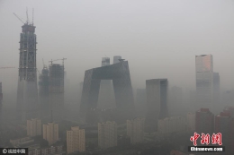 北京空气重污染预警由蓝色升级为黄色