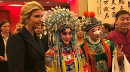 特朗普女儿伊万卡拜访中国大使馆庆祝中国农历新年