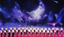 香港各界庆祝香港回归祖国二十周年合唱大汇演举行
