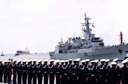 巴基斯坦海军“赛伊夫”号护卫舰首访上海