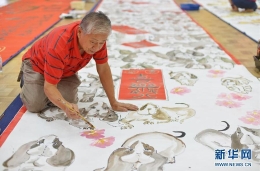 马来西亚：绘画迎新春