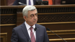 谢尔日·萨尔基相被任命为亚美尼亚总理