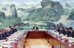 习近平会见上海合作组织成员国安全会议秘书会议