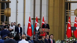 土耳其举行总统就职仪式