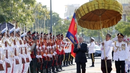 柬埔寨庆祝独立65周年