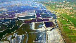 中国“死海”：四季变换的画卷