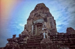 异域风情，探访柬埔寨比粒寺