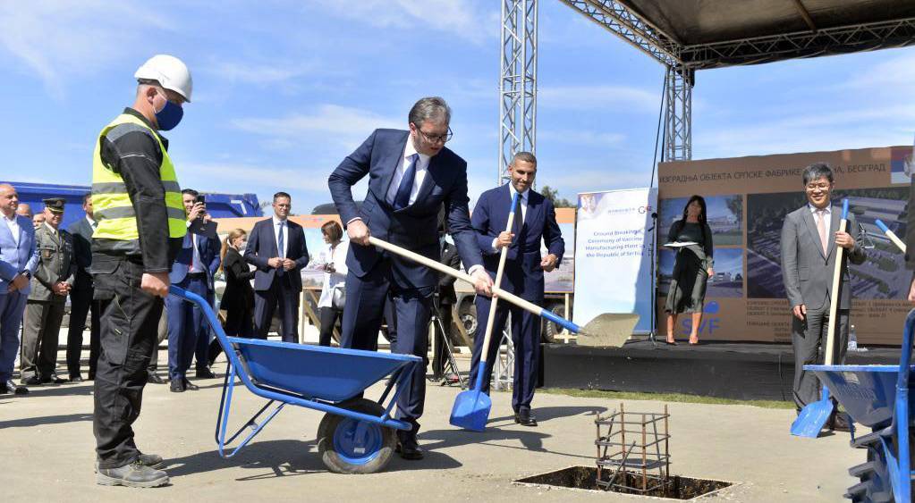 欧洲地区首家中国疫苗工厂奠基仪式在塞尔维亚举行