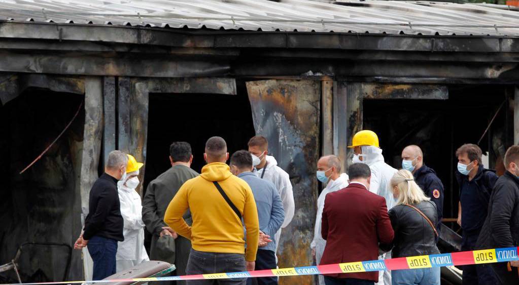 北马其顿一医院起火至少14人死亡
