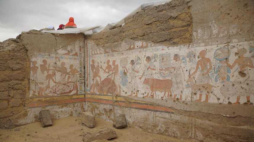 埃及发现拉美西斯二世时期高级官员陵墓