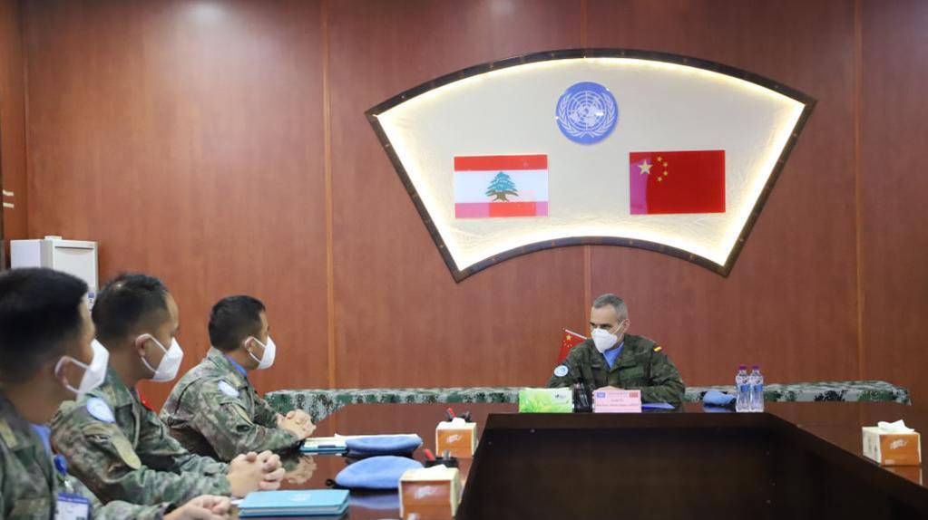 联黎部队司令称赞中国维和部队发挥重要作用
