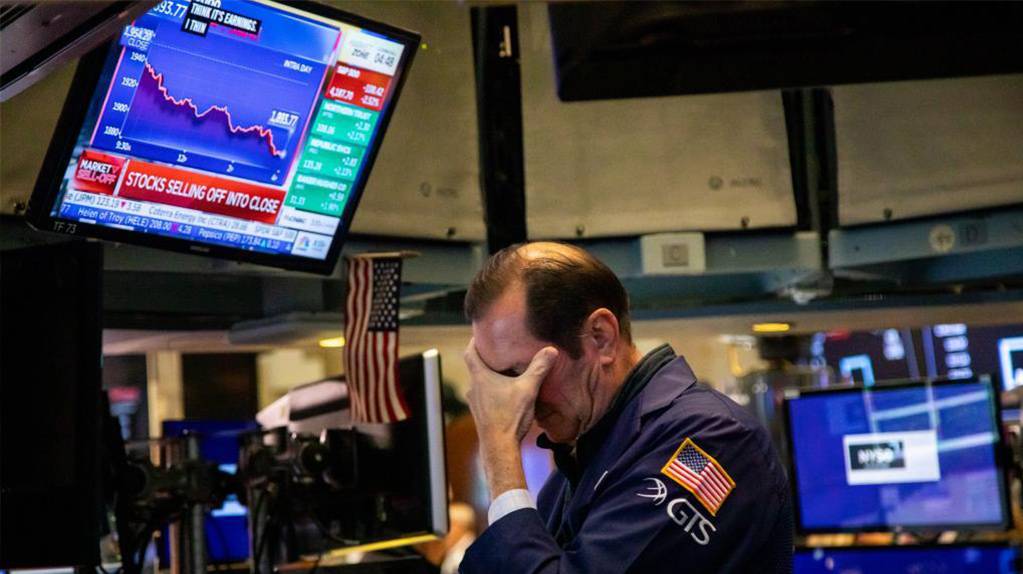 纽约股市三大股指26日大幅下跌