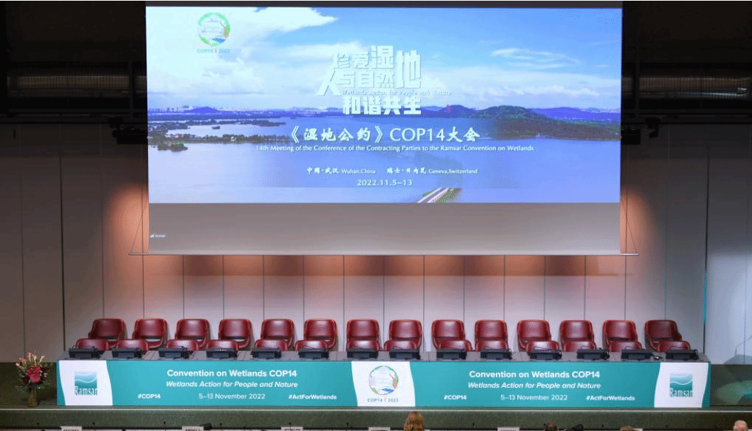 瑞士日内瓦：《湿地公约》第十四届缔约方大会部级高级别会议通过“武汉宣言”