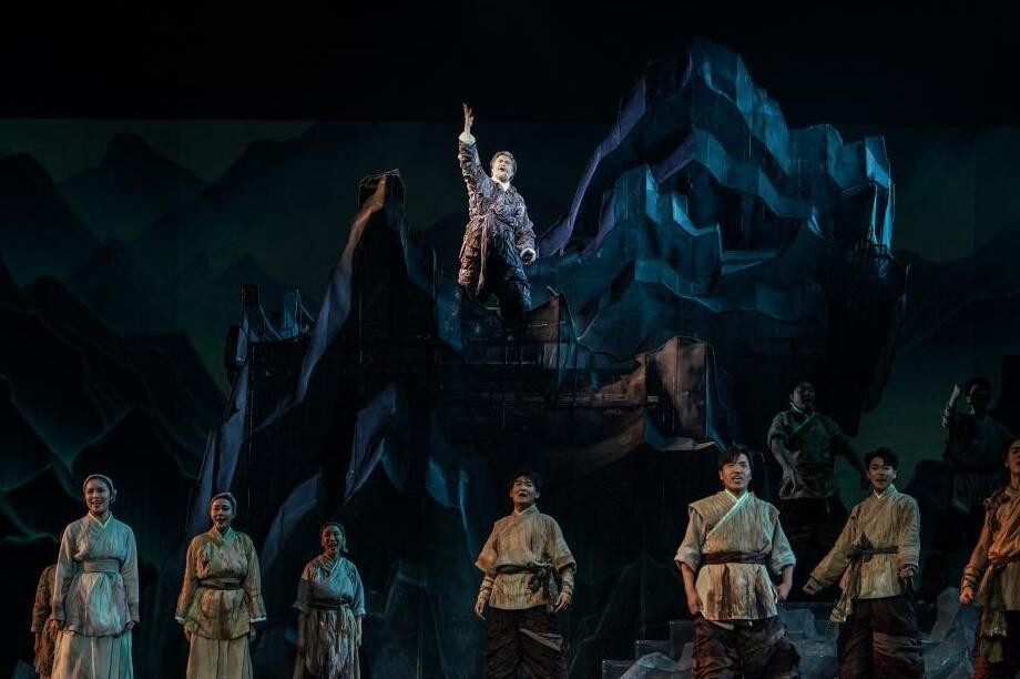 大型中文说唱音乐剧《愚公移山》在京首演
