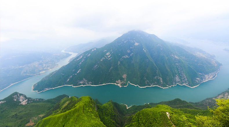 美丽中国：瞿塘峡美景如画