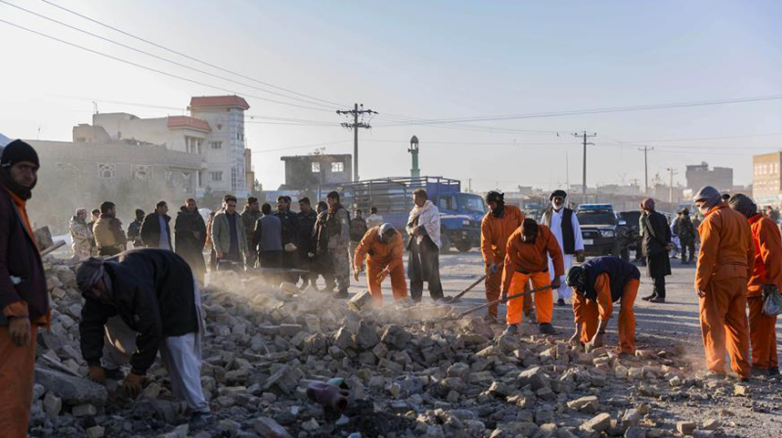 阿富汗赫拉特市炸弹袭击致3人死亡