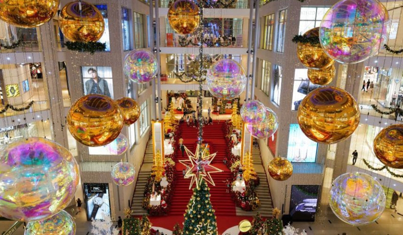 吉隆坡：圣诞气氛渐浓