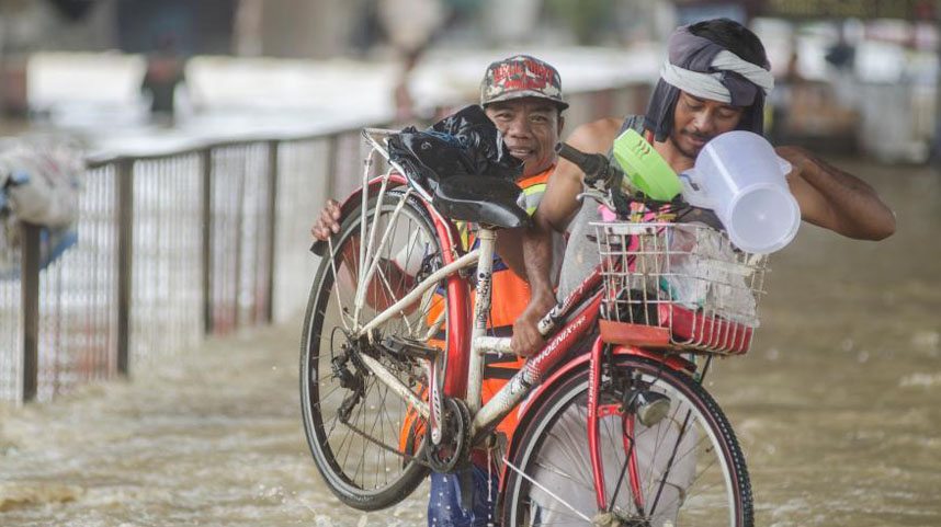 印度尼西亚：洪水侵袭