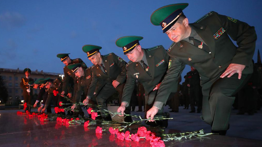 白俄罗斯：纪念卫国战争牺牲者