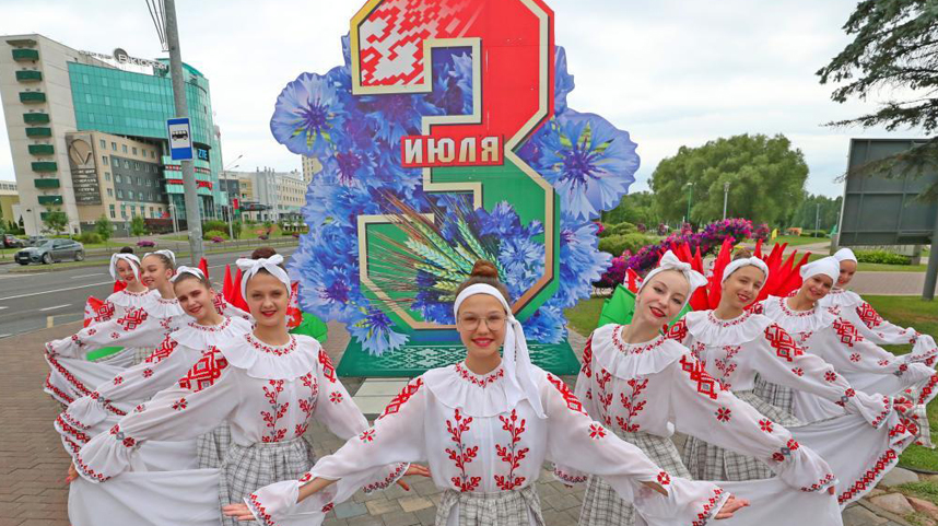 白俄罗斯庆祝独立日