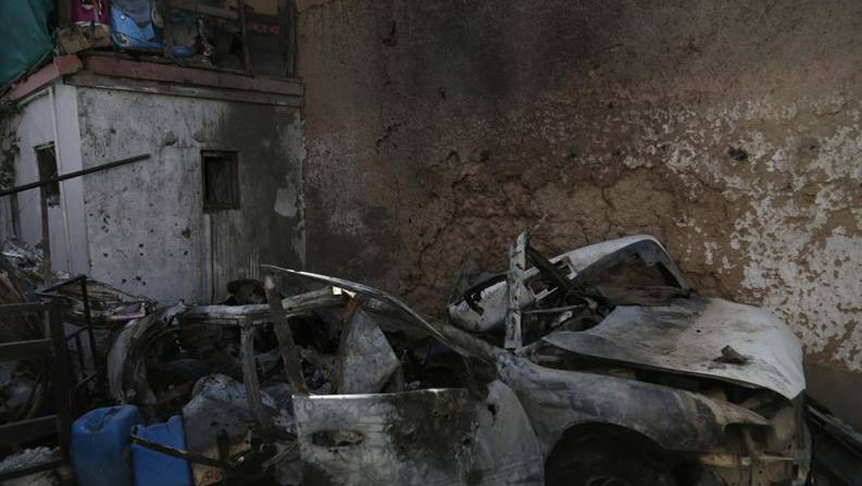 美军承认对喀布尔的空袭造成10名平民死亡