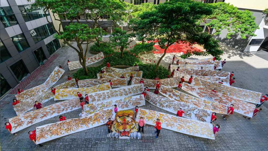 马来西亚：千虎书画迎新春