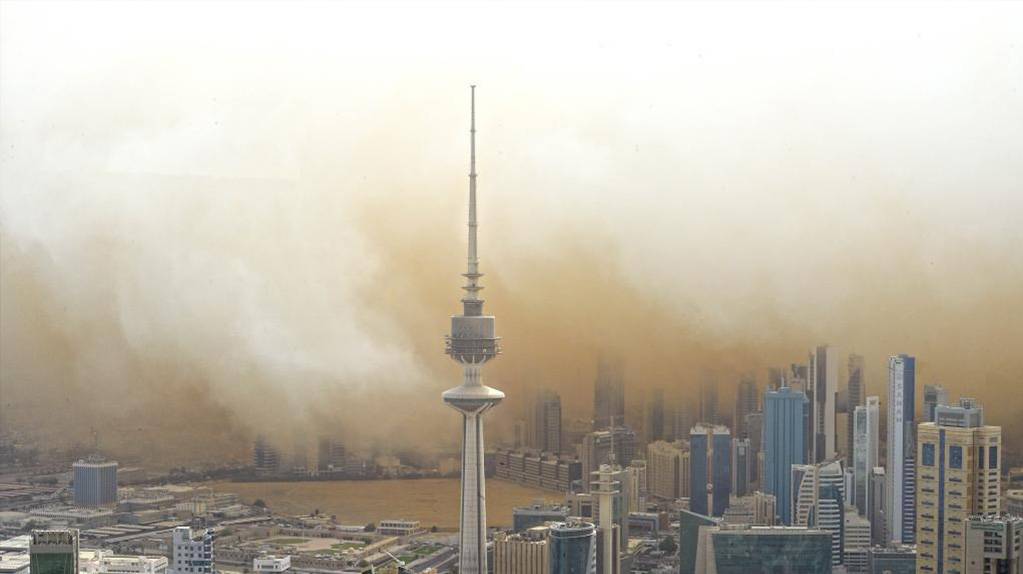科威特：沙尘来袭