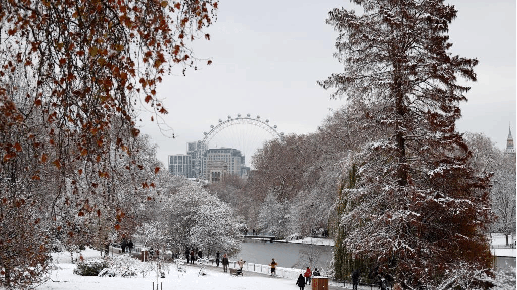 雪落伦敦