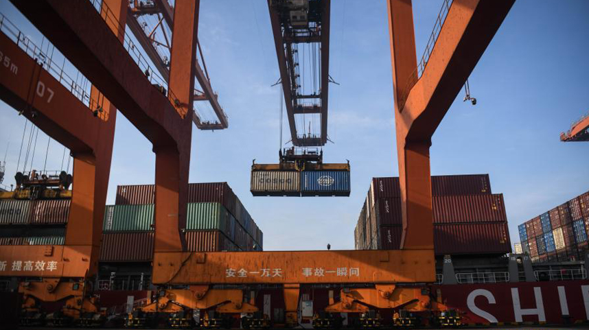 广西北部湾港2020年集装箱吞吐量突破500万标箱